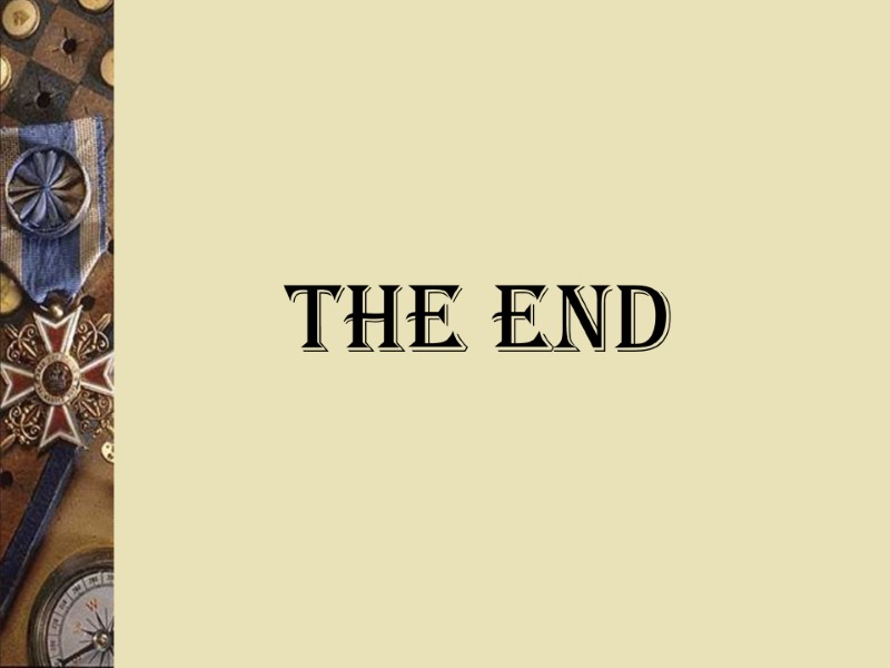 the end